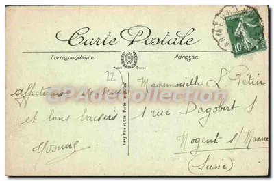 Locquirec — Ogólny widok portu — LI. — Rewers