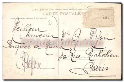 LE POULDU - Kąt Wielkich Piasków — kolekcja Laurent-Nel, Rennes, nr 4159 — Rewers