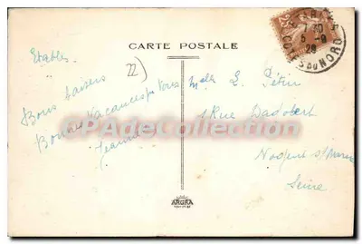 Etables – Les Godelins – Vista Geral da Praia — Verso