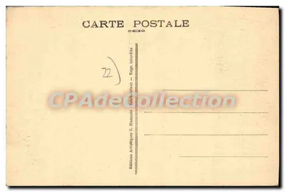 Sous-la-Tour-Saint-Brieuc — Chegada dos Barcos de Pesca — Editor: Editions Artistiques S. Hamonie — Verso