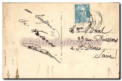 Guingamp — Rue Saint-Yves — CPAdeCollection ND.124 — Verso