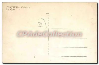 Pontrieux (C.-du-N.) — Les Quais — Cing — Verso
