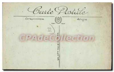 Tréguier — Casa natal de Ernest Renan — LL. n°36 — Verso