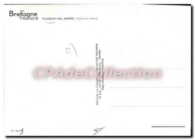 Pléneuf-Val-André — Klimatyczna i turystyczna stacja — Wydawnictwo La Cigogne — Rewers
