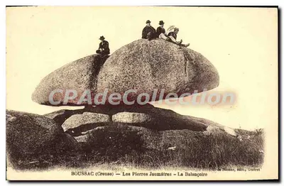 BOUSSAC (Creuse) — As Pedras Jaumâtres — A Balançoira — de Nassac, Editora, Gutfret