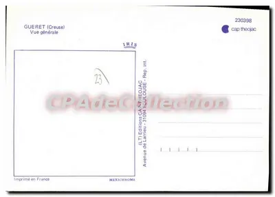 Gueret (Creuse) — Vista geral — IRIS — Verso