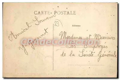 Bonlieu — Vista geral (antigo mosteiro) — La Creuse Pittoresque — 931 — Em torno de Chambon — Verso
