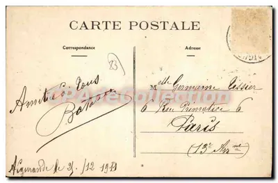 En el País Marchois — La comida del cazador — Editor: L. Léonard & Cie, París — Reverso