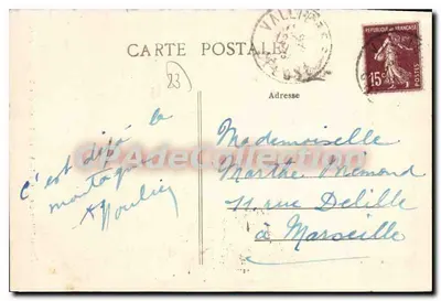 La Creuse Pittoresque — Brzegi Thaurion między Vallières a Royère — MFA 1022 — Rewers