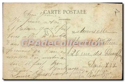 Estou pronta para ir à feira, mas Nicolas está atrasado para vir — Typage Creusois, n°2790 — Verso