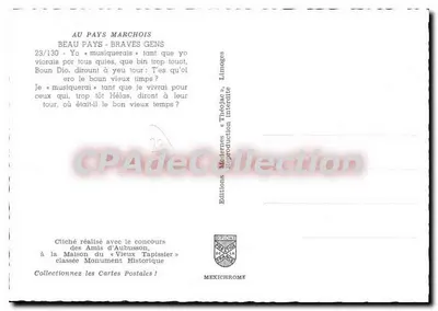 Scena z życia w wiosce — Krajobraz Marche — Wydawnictwo Mexichrome, n°23/130 — Rewers