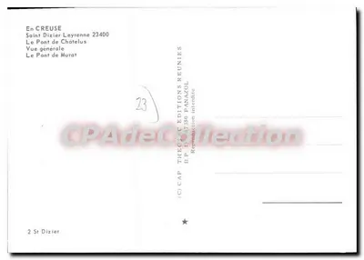 Saint-Dizier — Leyrenne — Editora Théoc Editions Panazol, n°23 — Verso