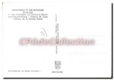 Montignac — Ogólny widok — Wydawnictwo Diplôme — Rewers