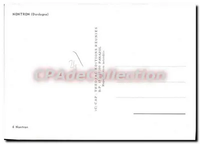 Nontron — widok panoramiczny — CAP. THEOAC WYDAWNICTWA ZBIEŻONE — Rewers