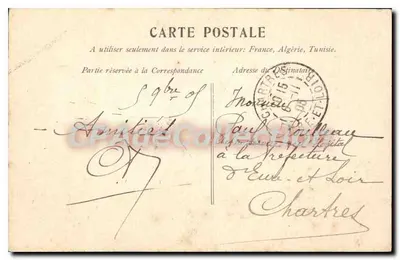 Périgueux — Porte Normande — wydawca H. Locquemont, nr 8 — Rewers