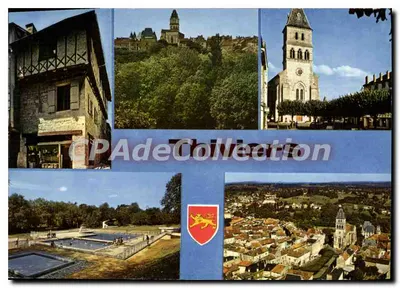 Thiviers (Dordogne) — vista geral — Edições Modernas, Limoges
