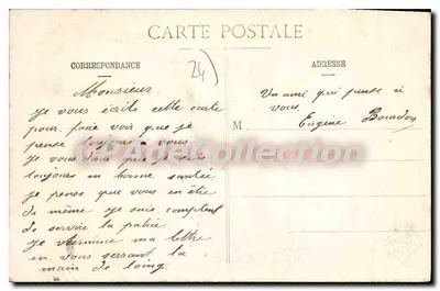Castelo de Paluel (séculos XI e XV) — em Sarladais — P. D. S. - A Dordogne Pittoresca — Verso