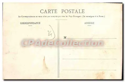 Castelo de Beynac — Facha da Entrada — P. Dannéfret, editor em Sarlat — Verso