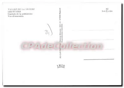 Les Eyzières — Vale da Vézère — IRIS — Verso