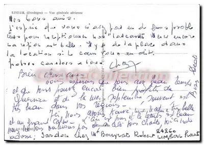 लिमेयू (डॉर्डोन्ने) — एक व्यापक हवाई दृश्य — प्रिंटर मिशेल - सीमी — पीछे