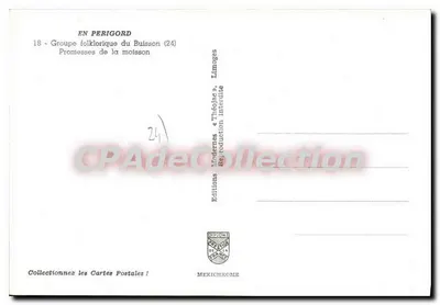 Obietnice zbioru — Grupa folklorystyczna Buisson (24) — Wydawnictwo Diplôme — Rewers