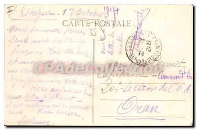 Besançon — Vista general (La Citadel) — Excursión en Franche-Comté, n°380 — Reverso