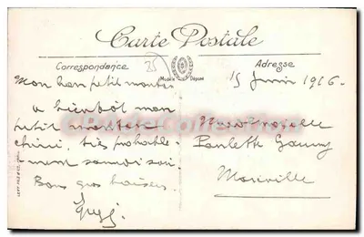 Besançon — Część Rivotté i Citadella — LL — Rewers