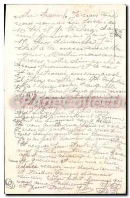 Camp de VALDAHON (Doubs) — Les Bessonneaux — Wyd. A. Girod, Valdahon — Rewers