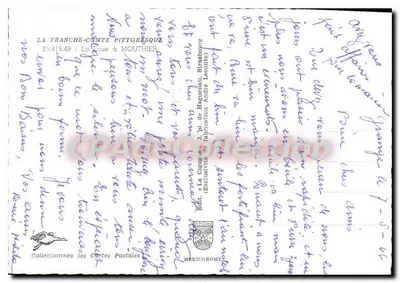 Vila de La Franche-Comté — vista aérea — editor IRIS, n° 3 — Verso