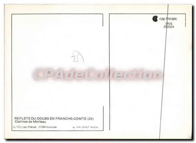 Clarines de Morteau — Widok Doubs w Franche-Comté (25) — ag. Vido, fot. F. Brochiet — Rewers