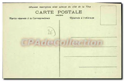Montélimar — Le Château des Adhémar — État ancien (1815) — Verso