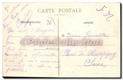 Valência — Os Boulevards — Coleção F. Payrouse, n° 485 — Verso