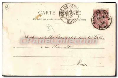 Entornos de Evreux - Pierre Courcoulée (Dolmen) — Lib. E. Bardel, Evreux — Reverso