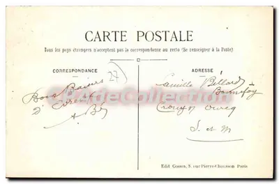 Évreux — Paso del Convento de la Providencia — C. M. — Reverso