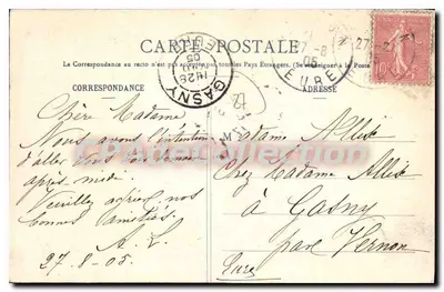 Vernon - Artilleriekazerne — Fot. A. L., Vernon — Achterkant
