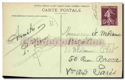 Pont-Saint-Pierre (Eure) — O Castelo (século XV) — CPAdeCollection — Verso