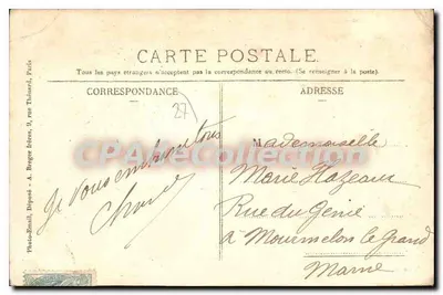 Pacy-sur-Eure — Castelo de Chambines — Grateau, editor — Verso