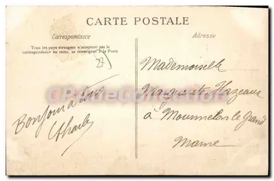 Ao redor de Pacy-sur-Eure — Castelo de Champs — A C.P.A. — Verso