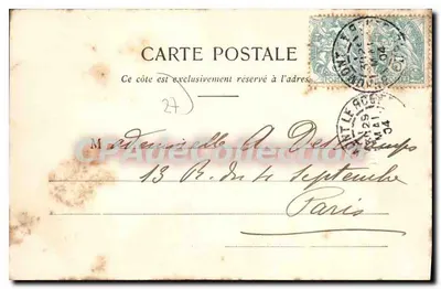 Beaumont-le-Roger — Il Castello — Walter, fot.-edit. — Verso