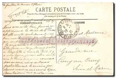 Gisors — O Hotel de Ville — LL. n°25 — Verso