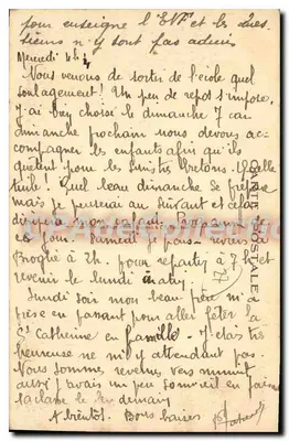 Broglie (Eure) — O Castelo — Ed. Luche (Pleaux) — Verso