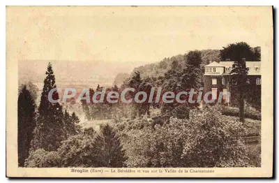Broglie (Eure) — O Belvedere e vista sobre a Vale da Charentonne
