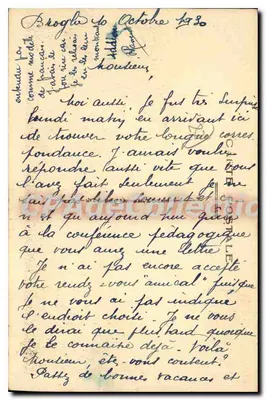 Broglie (Eure) — O Castelo (Lado Norte) — Verso