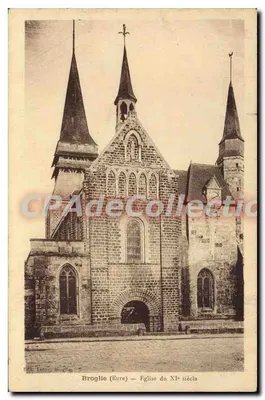 Broglie (Eure) — Igreja do Século XI — Editor Léon Hugue