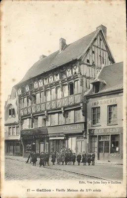 Gaillon - Velha Casa do Século XV — Édit. Jules Sery em Gaillon