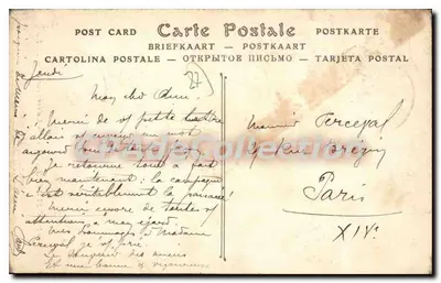 Pacy-sur-Eure — Velhas Casas ao Longo do Rio Eure — ND — Verso