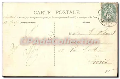 Chartres — Most Nowy — Vallon « A la Civette », Chartres — Rewers