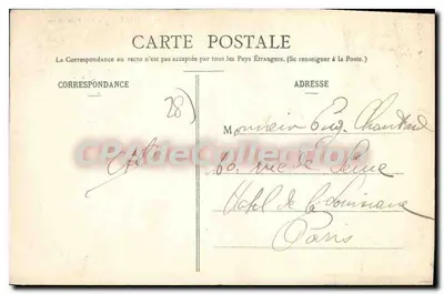 Chartres — Widok ogółem — Ca. Fresnay (1904) — Rewers