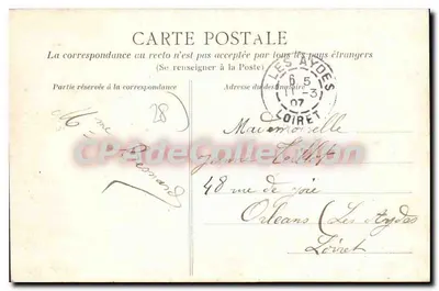 Chartres — Portal Guillaume — wyd. A.D. fot. n°33 — Rewers