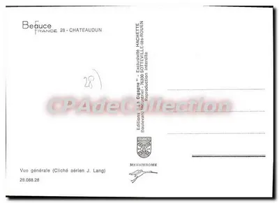 Châteaudun — widok z powietrza — IRIS — Rewers